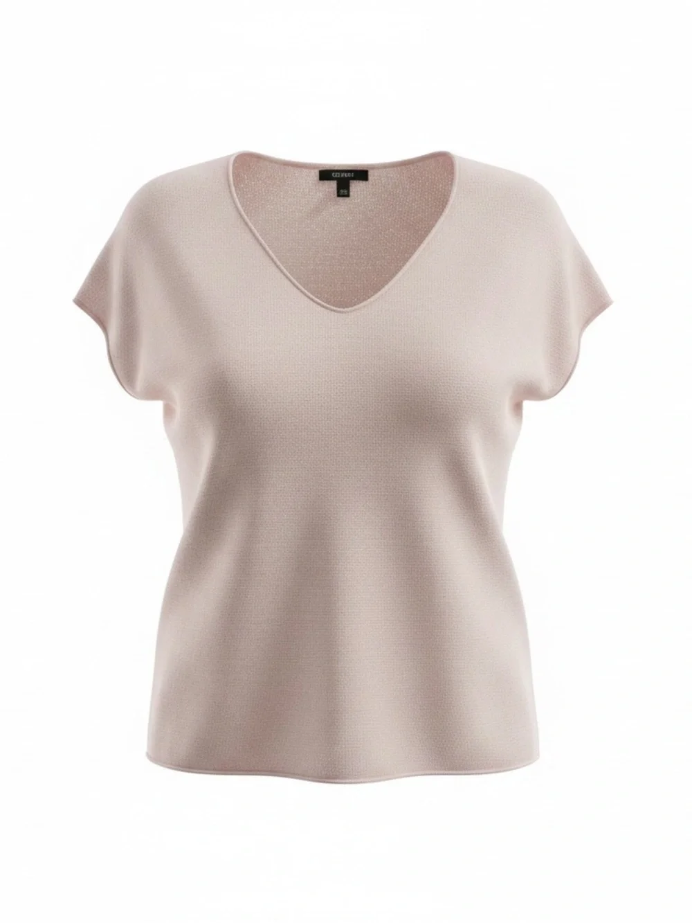Eileen Fisher blush  pink knit top